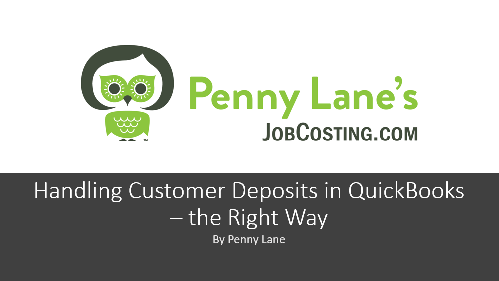 Read more about the article Handling Customer Deposits in QuickBooks