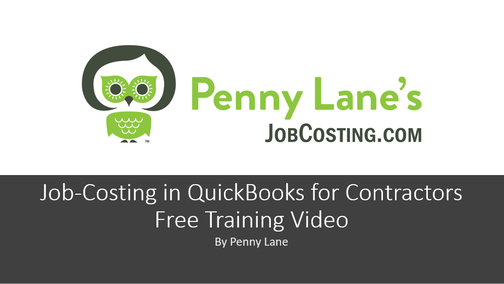 Read more about the article Free QuickBooks For Contractors Recorded Webinar